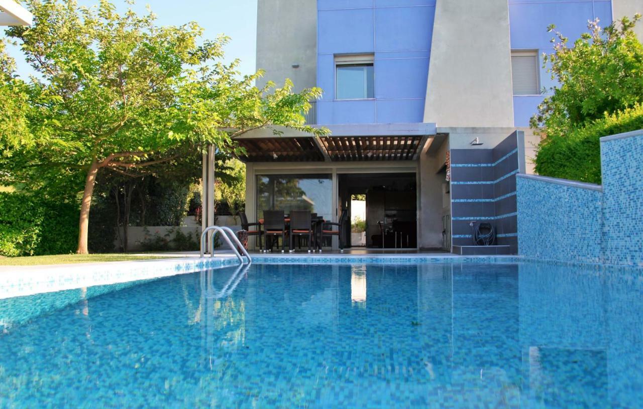 Deluxe Chrousso Pool Villa Παλιούρι Εξωτερικό φωτογραφία